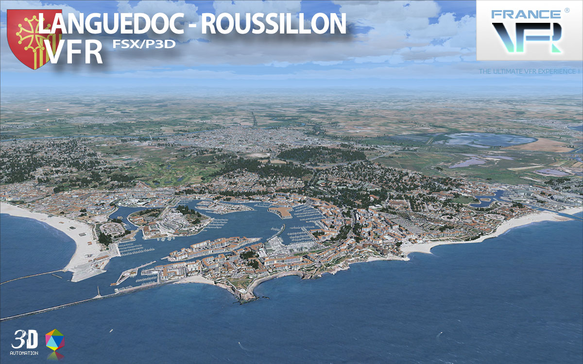 Languedoc-Roussillon VFR for FSX